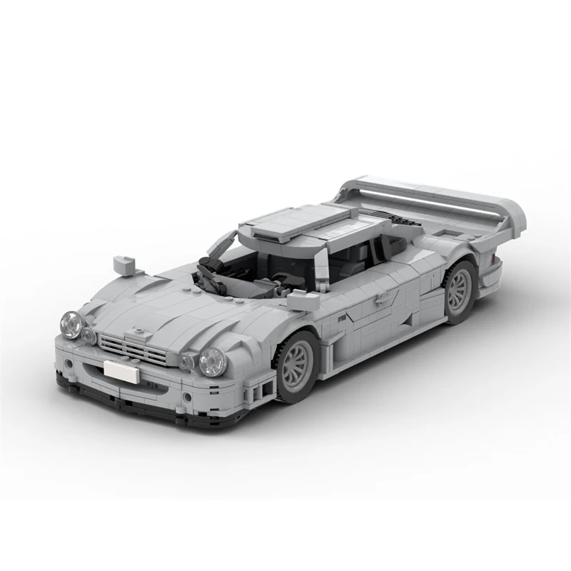 (Gobricks version)1819PCS MOC-177224 Mercedes-Benz CLK GTR 1:15 - Image 2