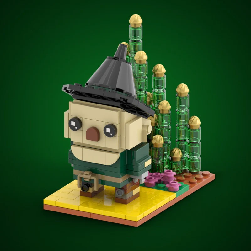 (Gobricks version)215pcs MOC The Wizard of Oz - Scarecrow - Image 11