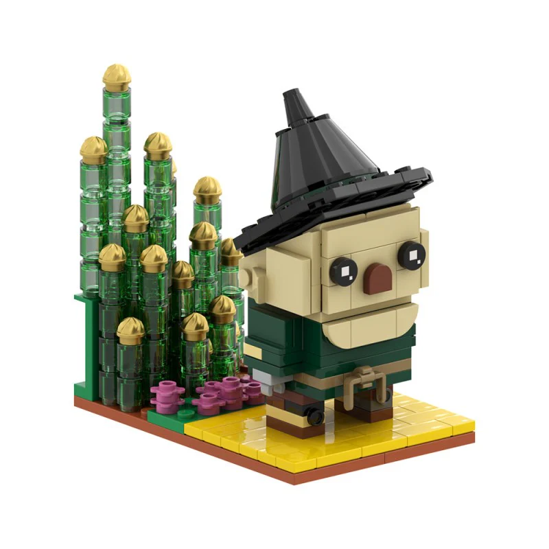 (Gobricks version)215pcs MOC The Wizard of Oz - Scarecrow - Image 2