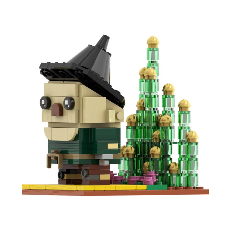 (Gobricks version)215pcs MOC The Wizard of Oz - Scarecrow - Image 5