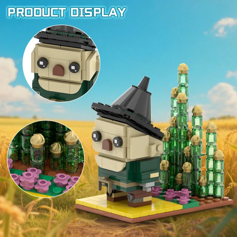 (Gobricks version)215pcs MOC The Wizard of Oz - Scarecrow - Image 8