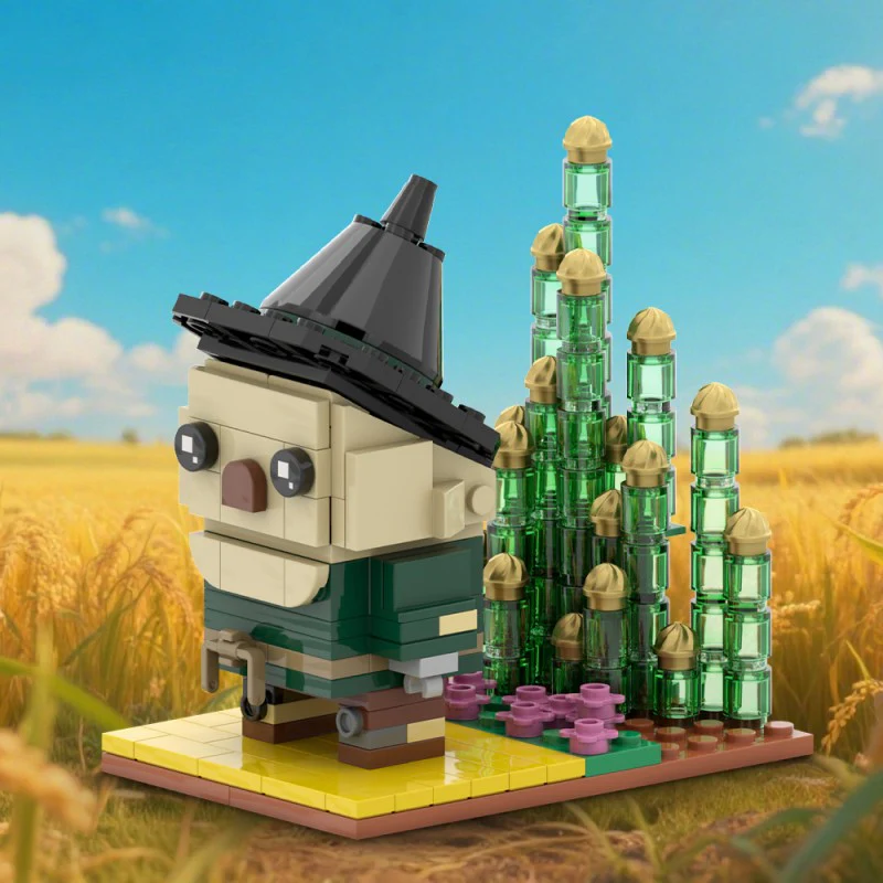 (Gobricks version)215pcs MOC The Wizard of Oz - Scarecrow - Image 9