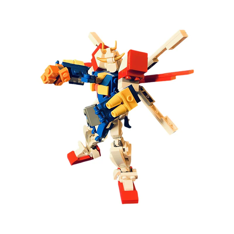 (Gobricks version)239PCS MOC-154430 SF-017 GOD GUNDAM - Image 2