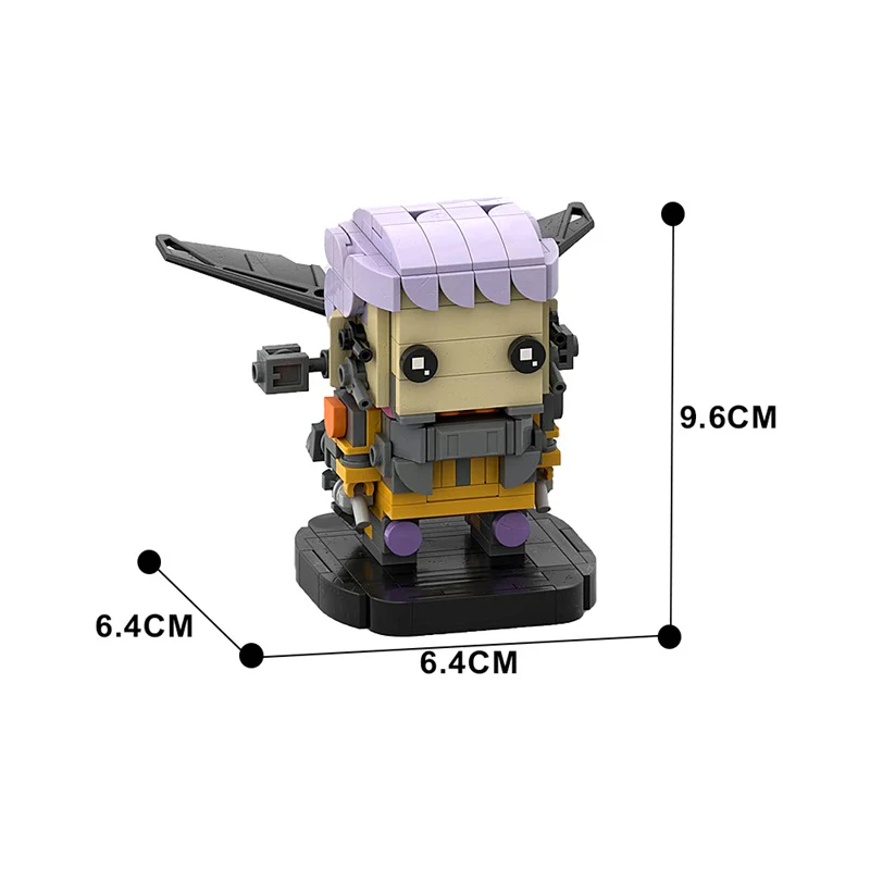 (Gobricks version)255pcs MOC-181115 Valkyrie from Apex Legends - Image 3