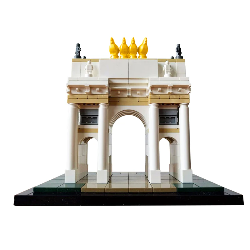 (Gobricks version)303pcs  MOC-48606 Arco della Pace - Image 2