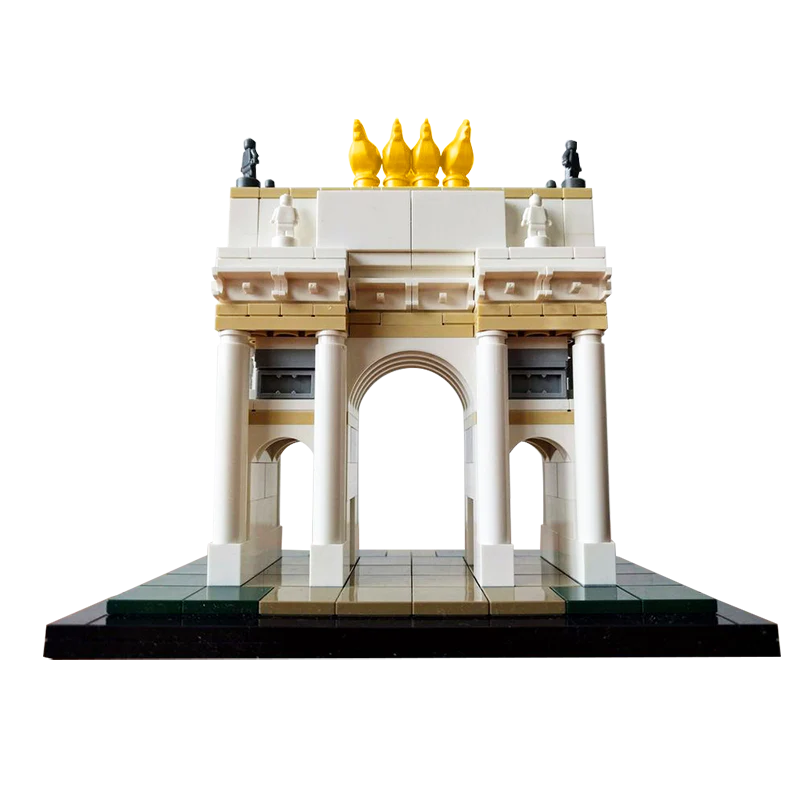 (Gobricks version)303pcs  MOC-48606 Arco della Pace - Image 3