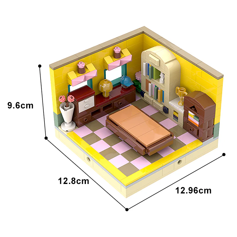 (Gobricks version)304PCS MOC-146084 The library - Image 9