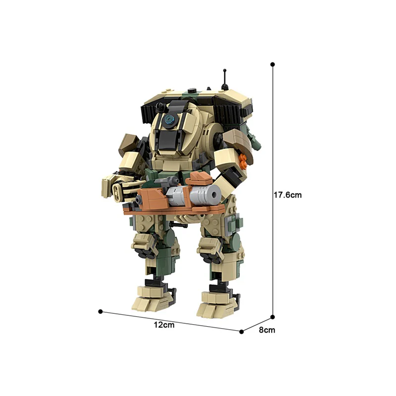 (Gobricks version)755PCS MOC-166870 Scorch|Titanfall 2 - Image 5