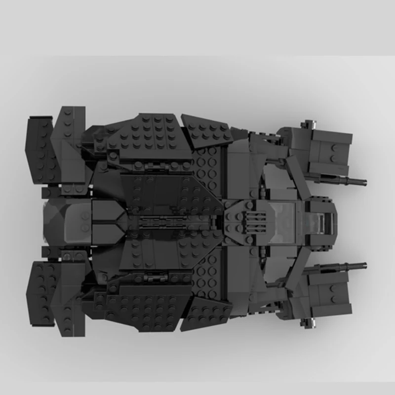 (Gobricks version)764PCS MOC-123989 Batman The Dark Knight Batwing - Image 4