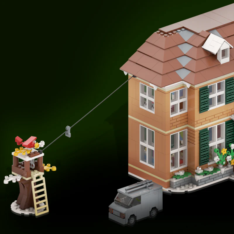 (Gobricks version)919PCS Little Ghost Takes Charge - Kevin's House - Image 10