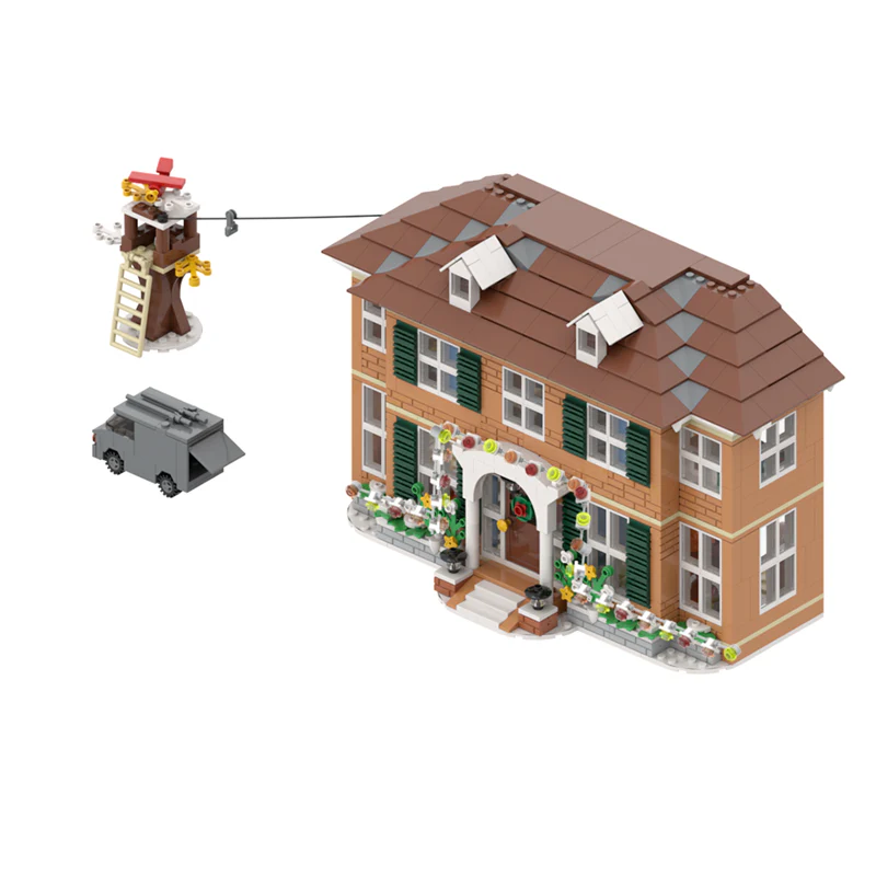 (Gobricks version)919PCS Little Ghost Takes Charge - Kevin's House - Image 2