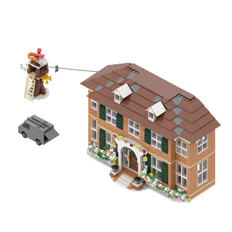 (Gobricks version)919PCS Little Ghost Takes Charge - Kevin's House - Image 6