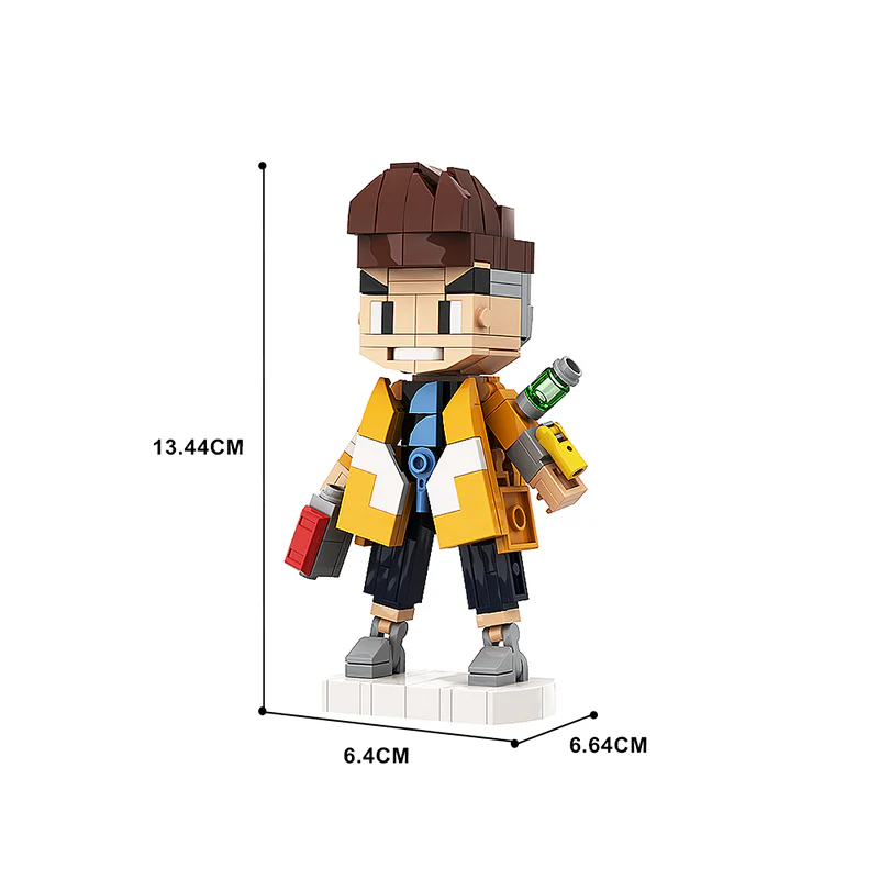 (Gobricks version)Cyberpunk David (design) - Image 2
