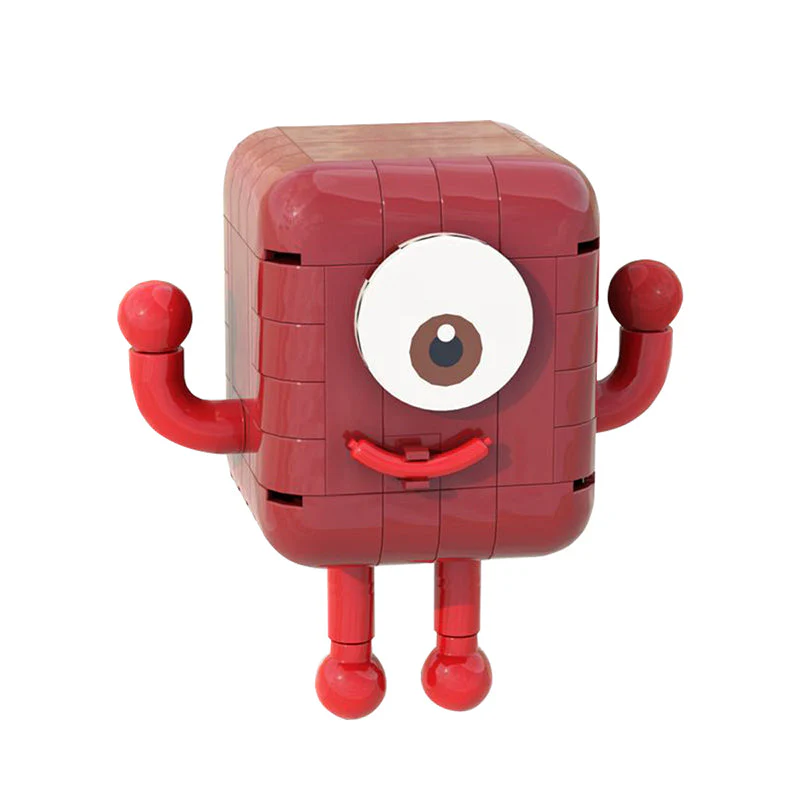 (Gobricks version)MOC-105148 ONE - Number blocks Cube - Image 2