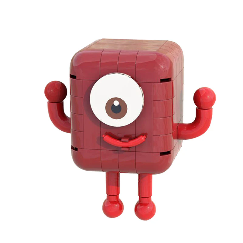 (Gobricks version)MOC-105148 ONE - Number blocks Cube - Image 4