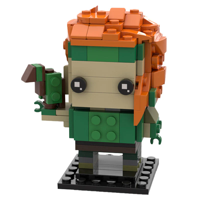 (Gobricks version)MOC-116276 VALORANT Skye Brickheadz - Image 2