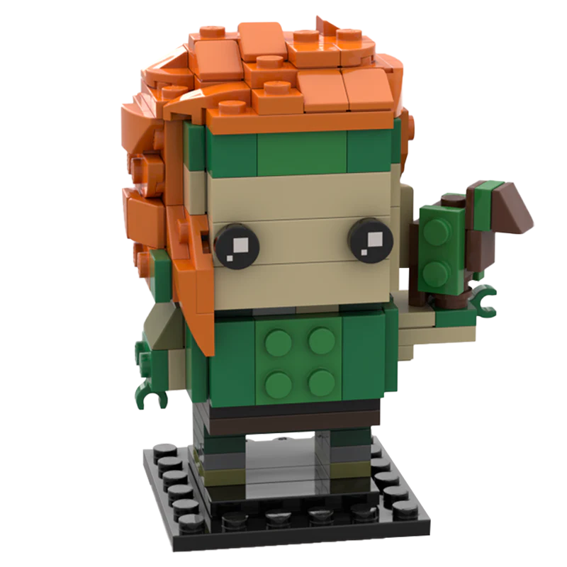 (Gobricks version)MOC-116276 VALORANT Skye Brickheadz - Image 4