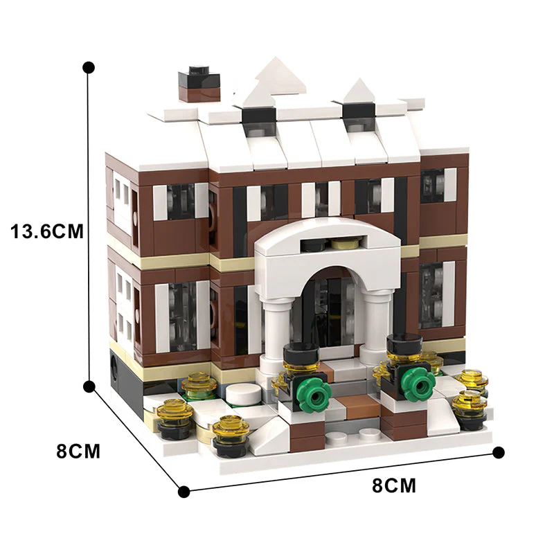 (Gobricks version)MOC-125387 Mini 21330 Home Alone House - Image 2