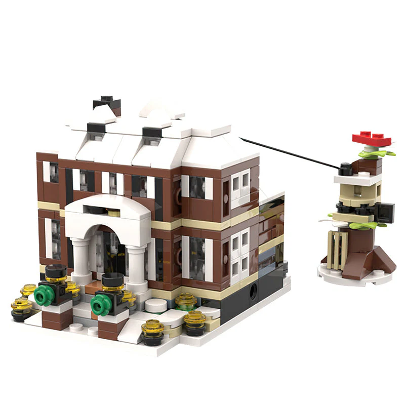 (Gobricks version)MOC-125387 Mini 21330 Home Alone House - Image 3