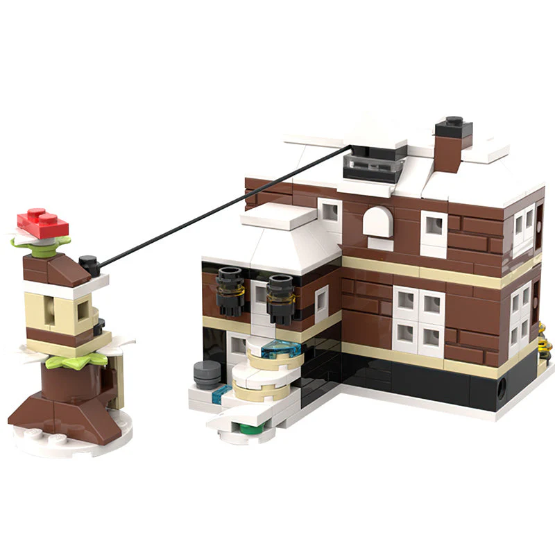 (Gobricks version)MOC-125387 Mini 21330 Home Alone House - Image 4