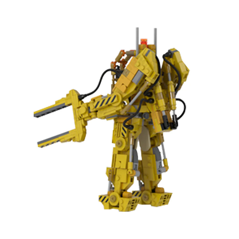 (Gobricks version)MOC-129373 Micro Aliens Series PART V: Mini size P-5000 powered work loader - Image 4