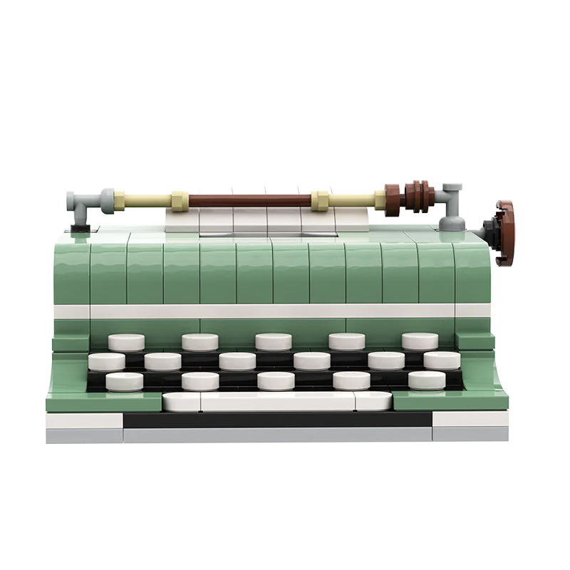 (Gobricks version)MOC-132996 mini typewriter - Image 11