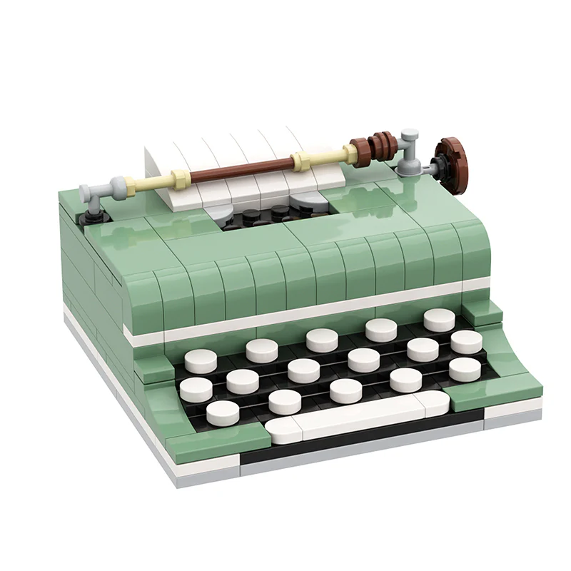 (Gobricks version)MOC-132996 mini typewriter - Image 5