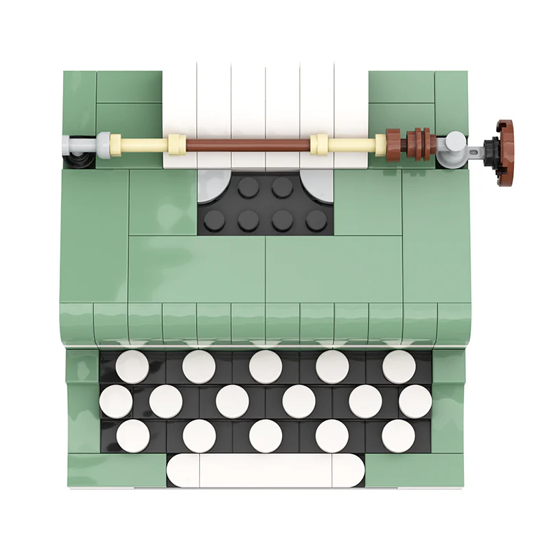 (Gobricks version)MOC-132996 mini typewriter - Image 6