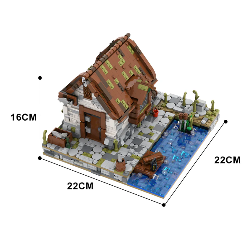 (Gobricks version)MOC-136699 Fisherman's House - Image 2