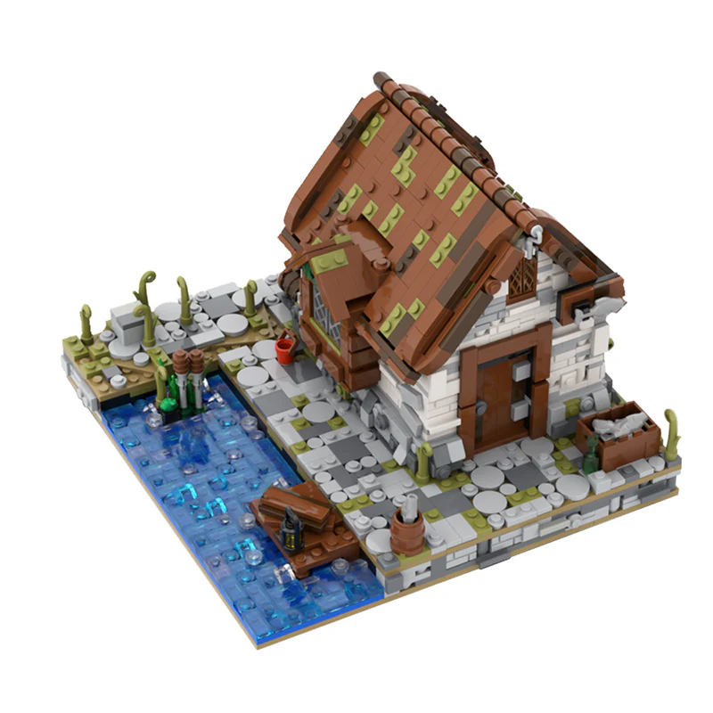 (Gobricks version)MOC-136699 Fisherman's House - Image 3