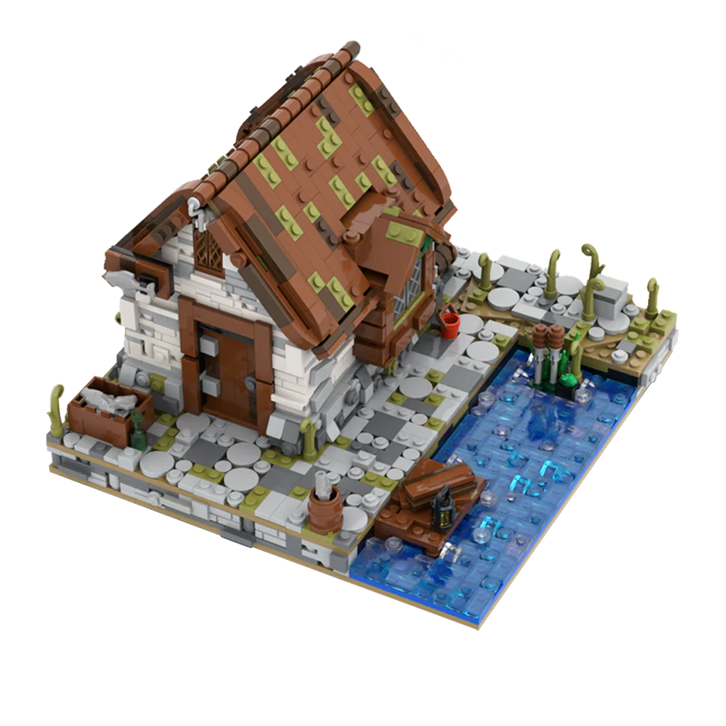 (Gobricks version)MOC-136699 Fisherman's House - Image 4