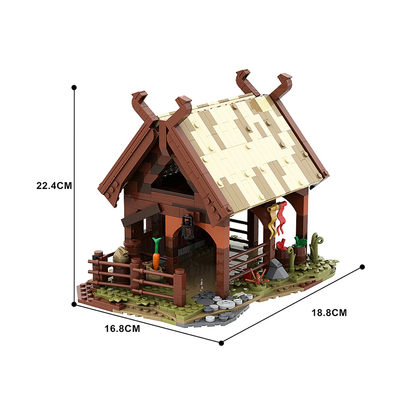 (Gobricks version)MOC-139263 Rohan Stables - Image 2