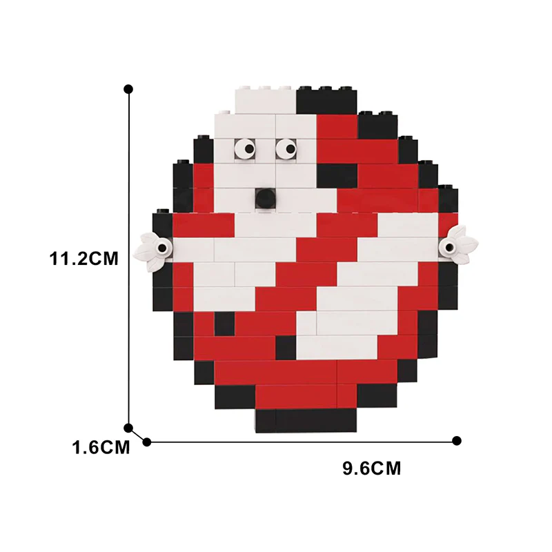(Gobricks version)MOC-140517 Ghost Busters No Ghost Logo - Image 3