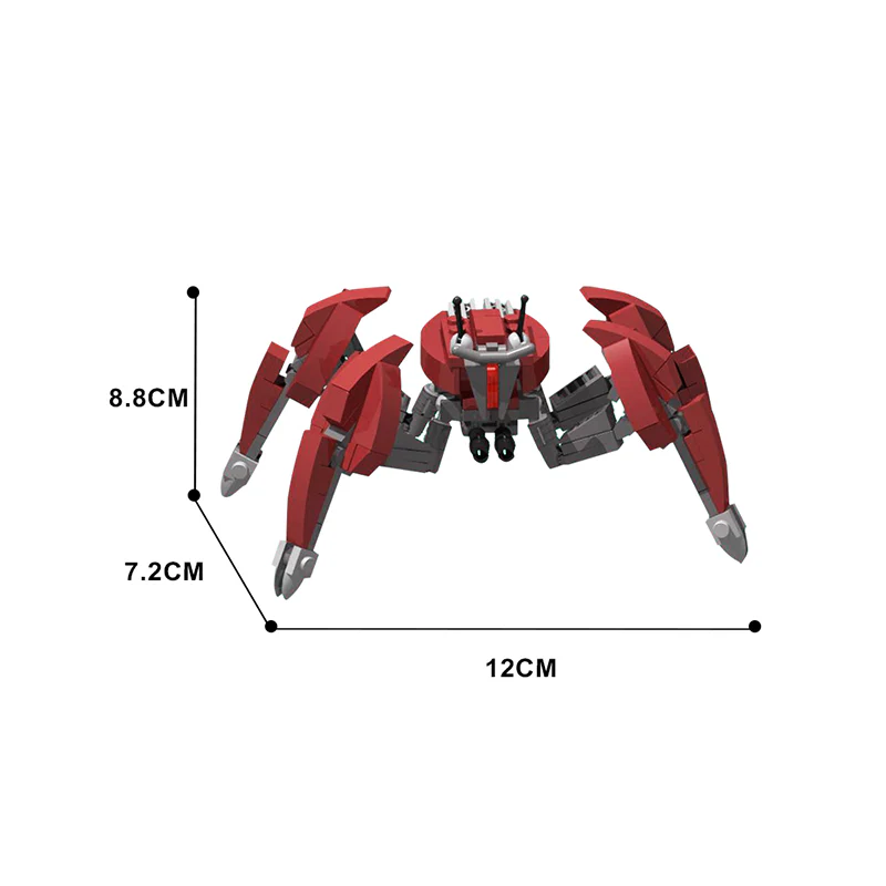 (Gobricks version)MOC-140539 LM-432 Crab Droid 4-legs - Image 3