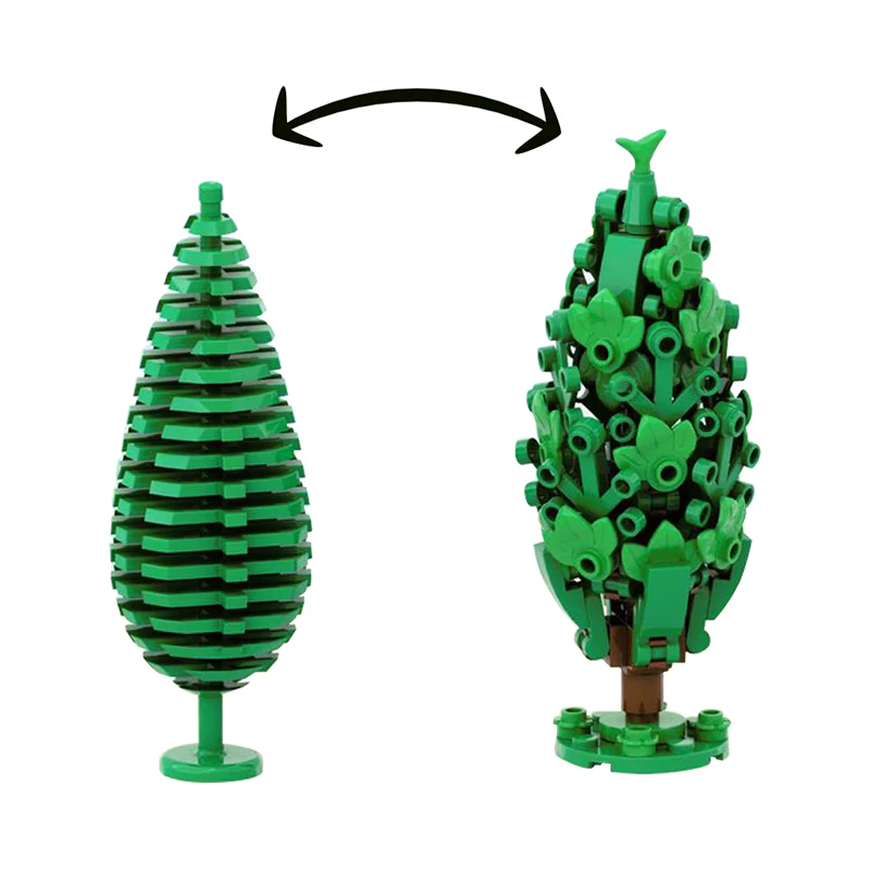 (Gobricks version)MOC-141012 Vintage Big tree - Image 3