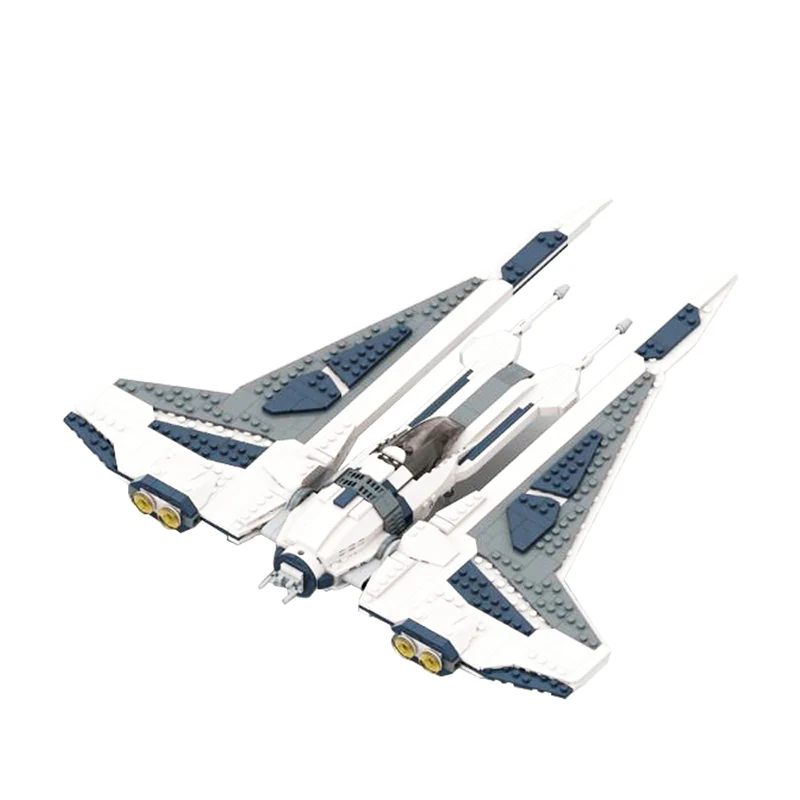 (Gobricks version)MOC-143184 Mandalorian starfighter Kom'rk-class fighter - Image 2