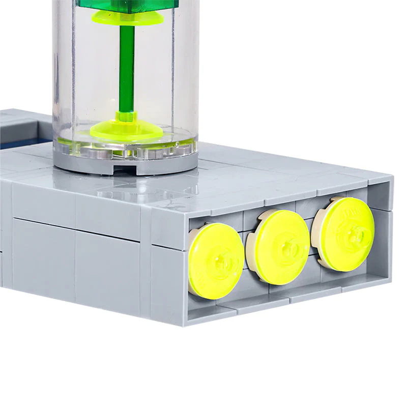 (Gobricks version)MOC-19873 Rick & Morty Portal Gun - Image 5