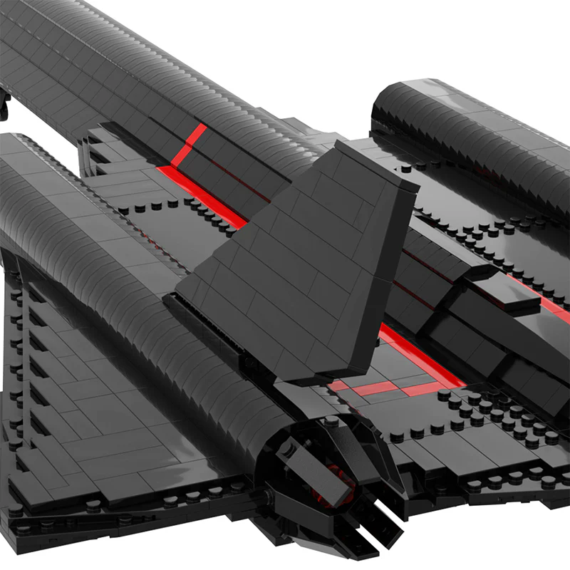 (Gobricks version)MOC-20612 SR-71 Blackbird - Image 11