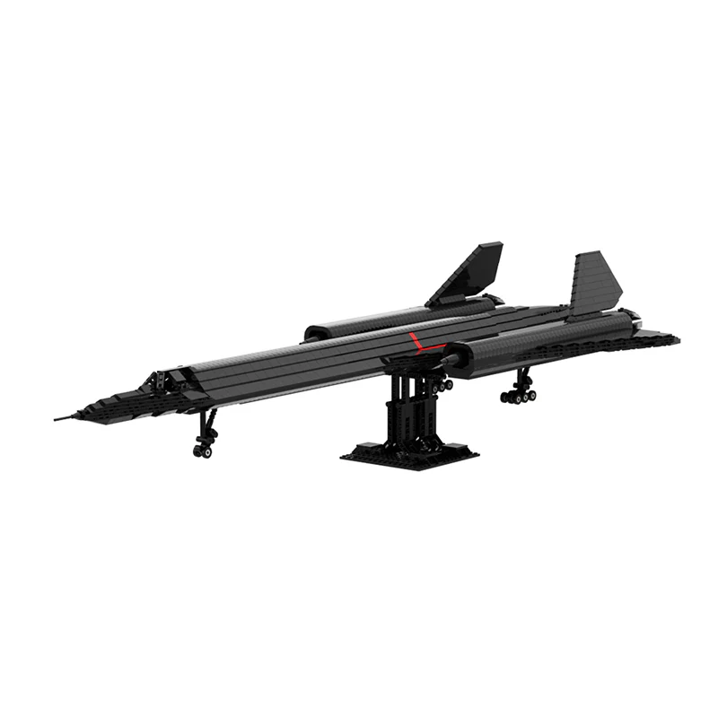 (Gobricks version)MOC-20612 SR-71 Blackbird - Image 12