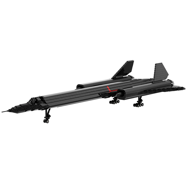 (Gobricks version)MOC-20612 SR-71 Blackbird - Image 13