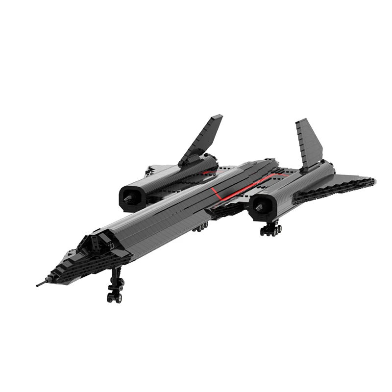 (Gobricks version)MOC-20612 SR-71 Blackbird - Image 14