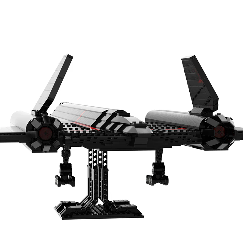 (Gobricks version)MOC-20612 SR-71 Blackbird - Image 15