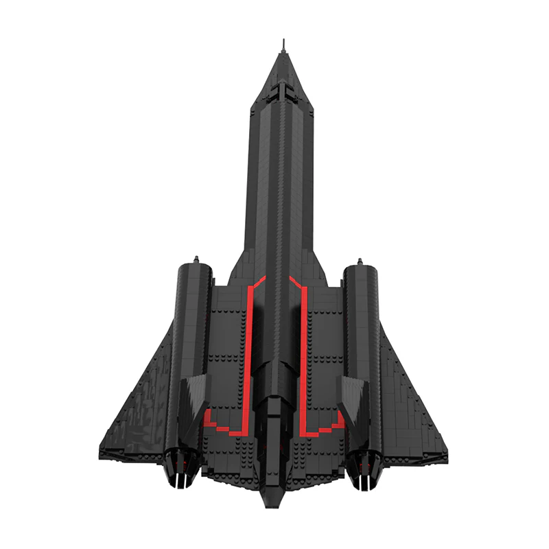 (Gobricks version)MOC-20612 SR-71 Blackbird - Image 5