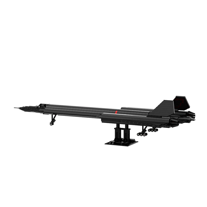 (Gobricks version)MOC-20612 SR-71 Blackbird - Image 9