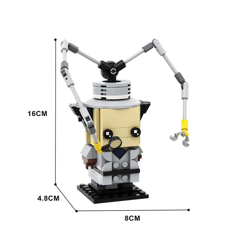 (Gobricks version)MOC-35886 Inspector Gadget Brickheadz - Image 2