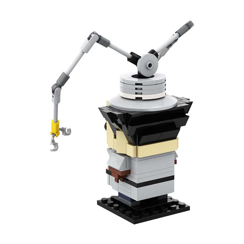 (Gobricks version)MOC-35886 Inspector Gadget Brickheadz - Image 5