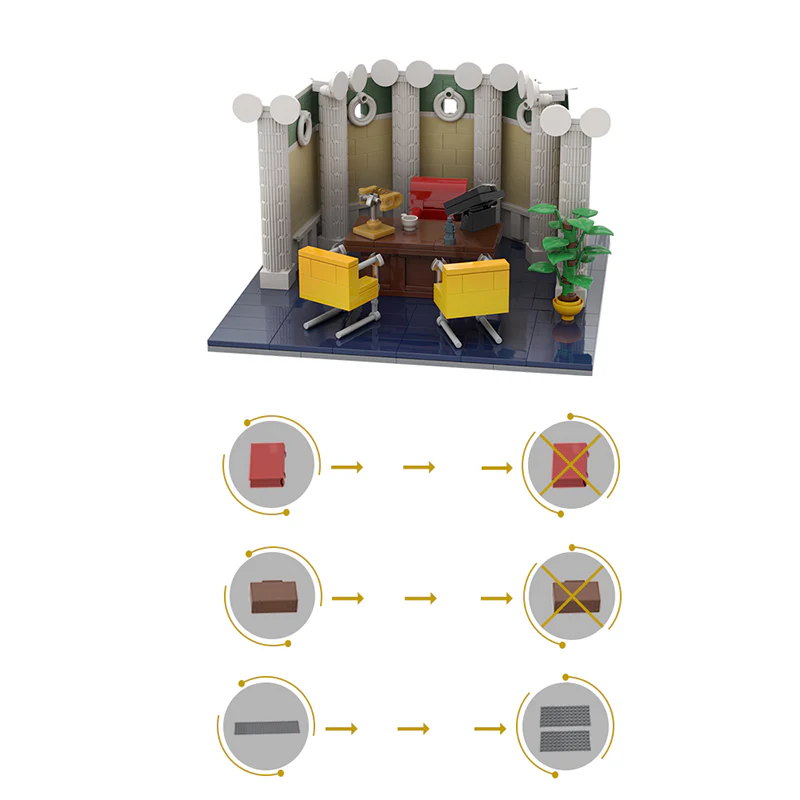 (Gobricks version)MOC-41136 Saul Goodman's Office - Image 6