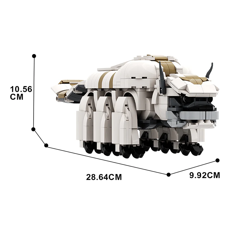 (Gobricks version)MOC-44651 Appa from Avatar: The Last Airbender - Image 4