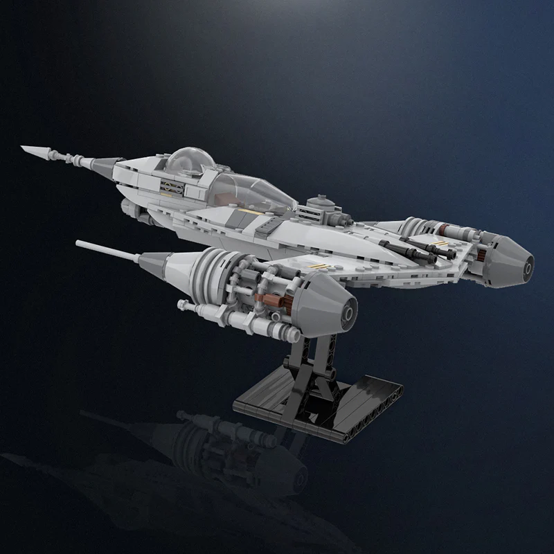 (Gobricks version)MOC-99914 The Mandalorian n-1 Fighter - Image 3