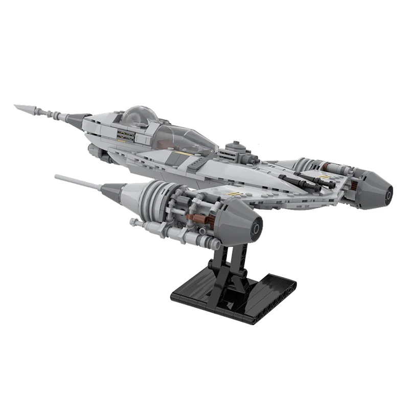 (Gobricks version)MOC-99914 The Mandalorian n-1 Fighter - Image 4